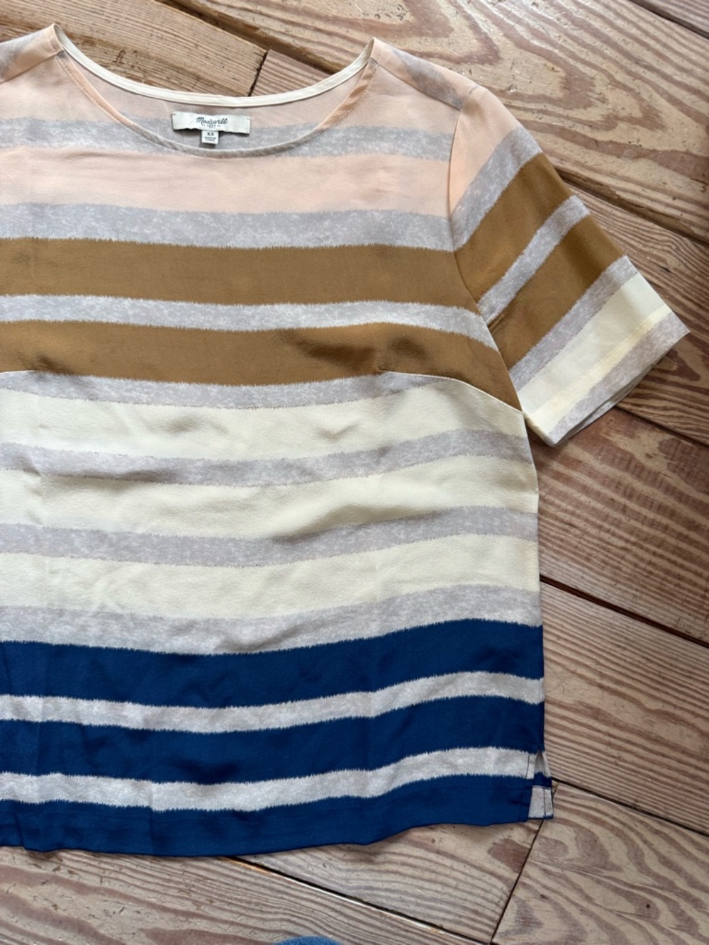 Madewell 100% silk blouse size xs